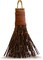 Pumpkin Spice Scented Broom 3in Mini Broomsticks - Decorative Witch Broom for Door Protection & Halloween Décor